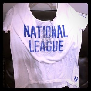 VS PINK NY METS tee